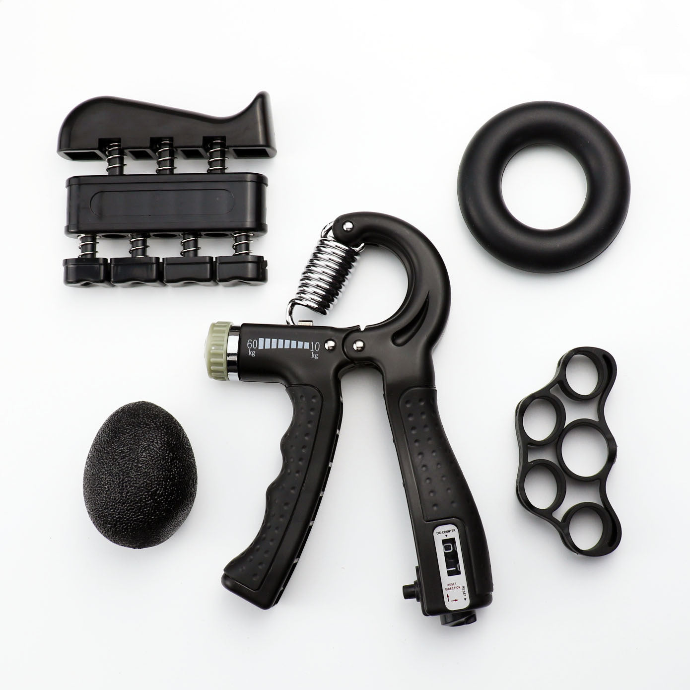 Adjustable Hand Grip Strength Trainer with Finger Exerciser11