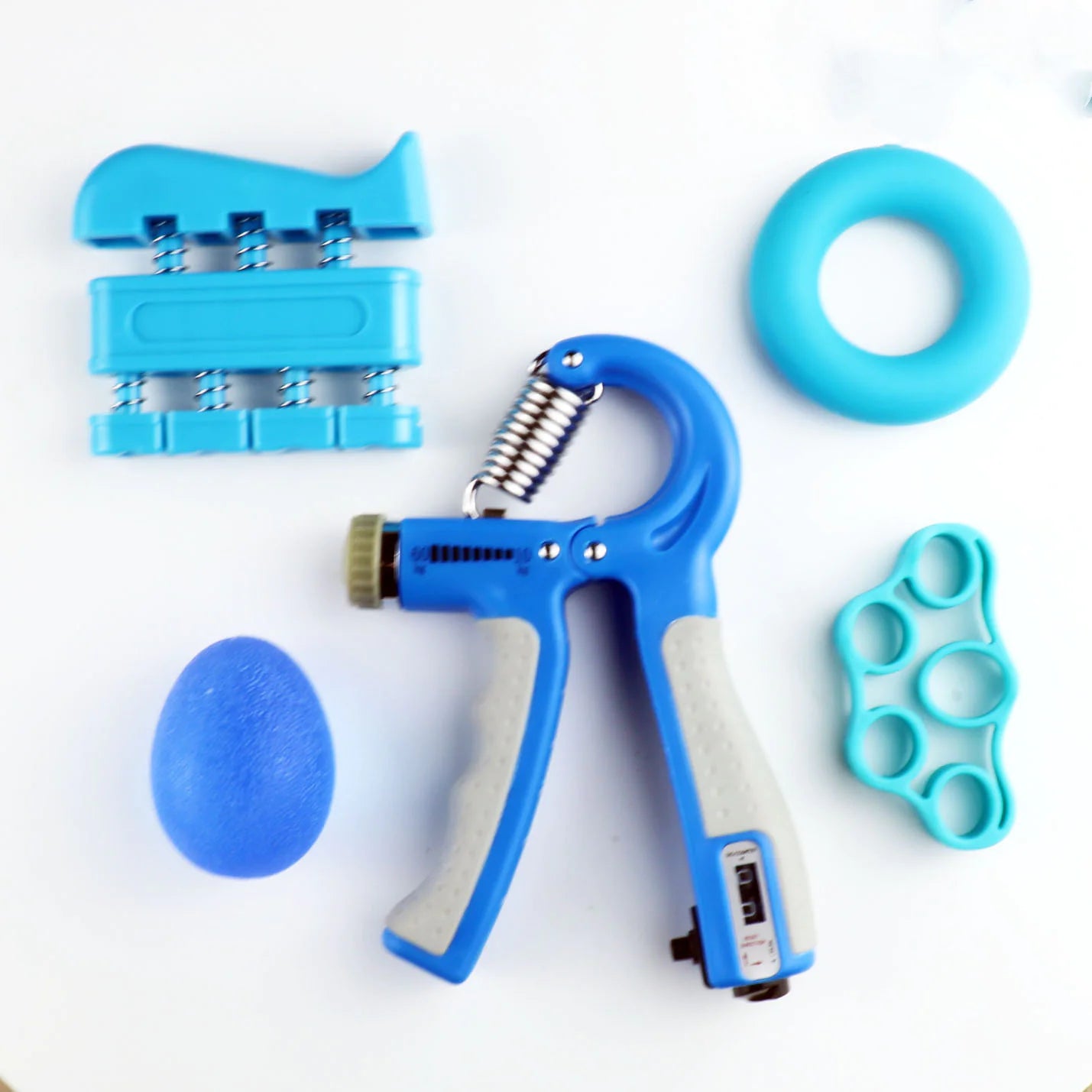Adjustable Hand Grip Strength Trainer with Finger Exerciser11