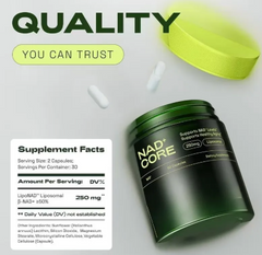 Nicotinamide NAD Supplement Capsules