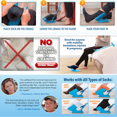 Sock Helper Tool for Easy Sock Wearing
