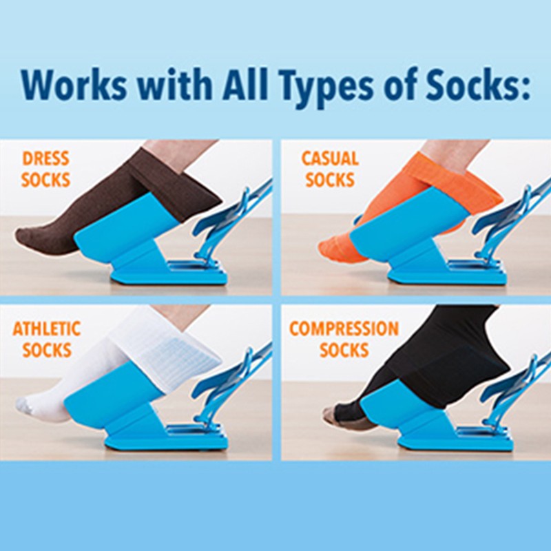 Sock Helper Tool for Easy Sock Wearing